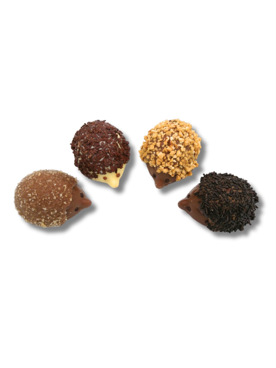 Produktbild Nougat Igel 27g von Pralines Selectinas erhältlich in der Dreyer Confiseire Hameln.