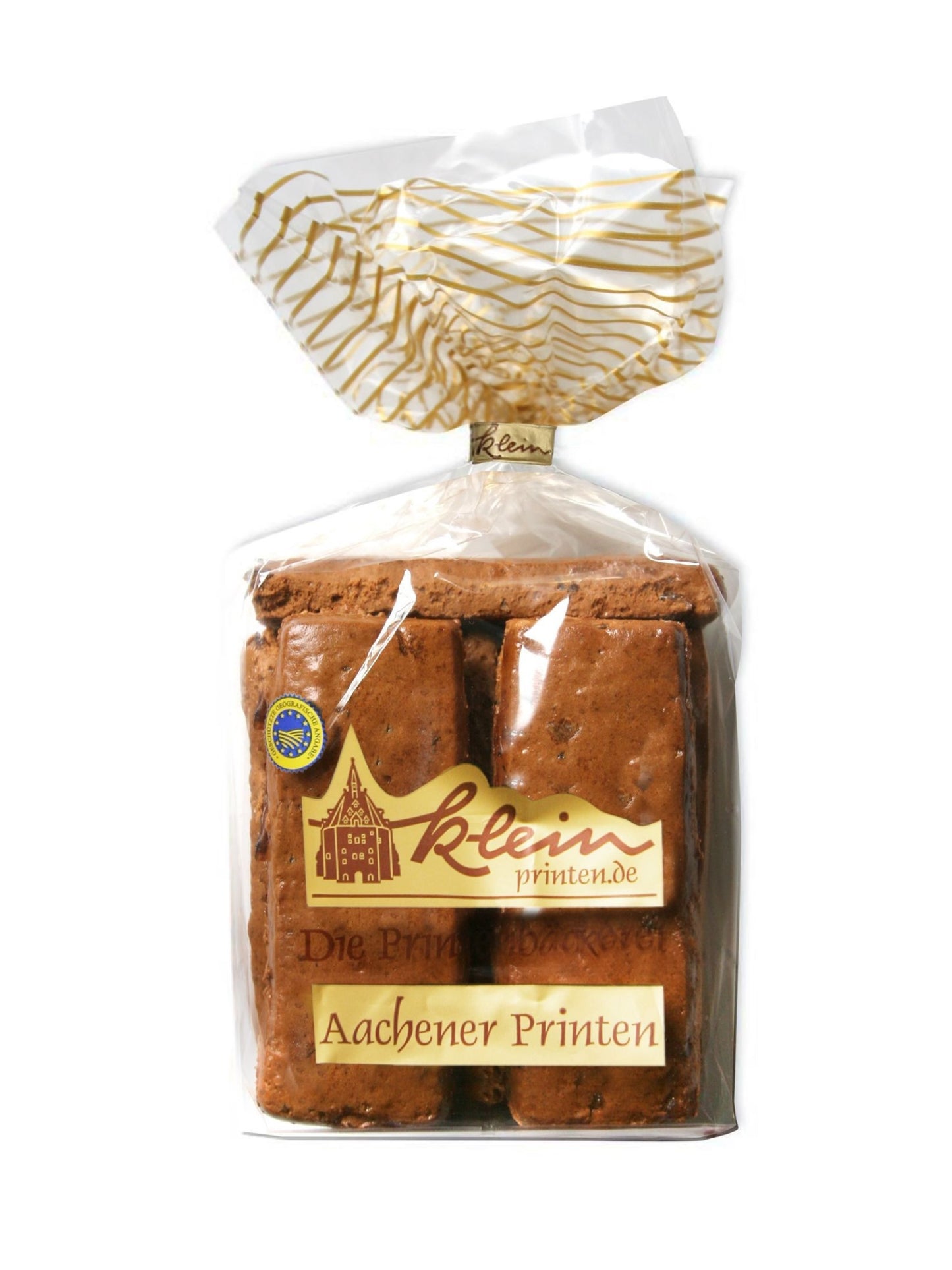 Kräuter-Schnitt-Printen 200 g – klassische Aachener Printen von der Printenbäckerei Klein mit feinen Gewürzen, erhältlich in der Dreyer Confiserie in der Rattenfängerstadt Hameln.