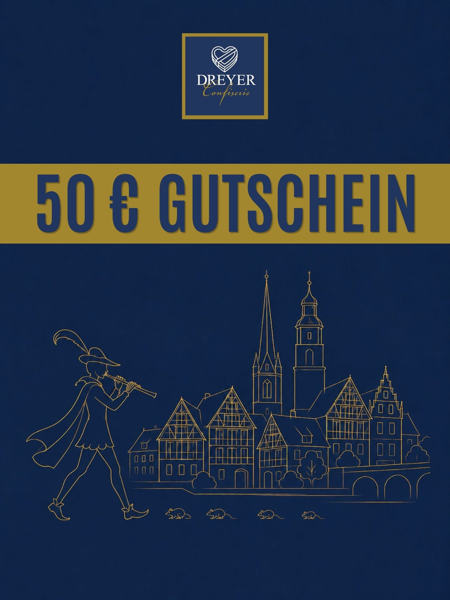 50 Euro Gutschein Dreyer Confiserie