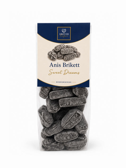 Anis Brikett Bonbons 125g Dreyer Confiserie Bonbon-Bar