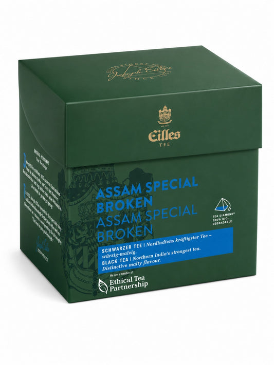Assam Special Broken Tea Diamond 20er Box 50g EILLES Schwarzer Tee