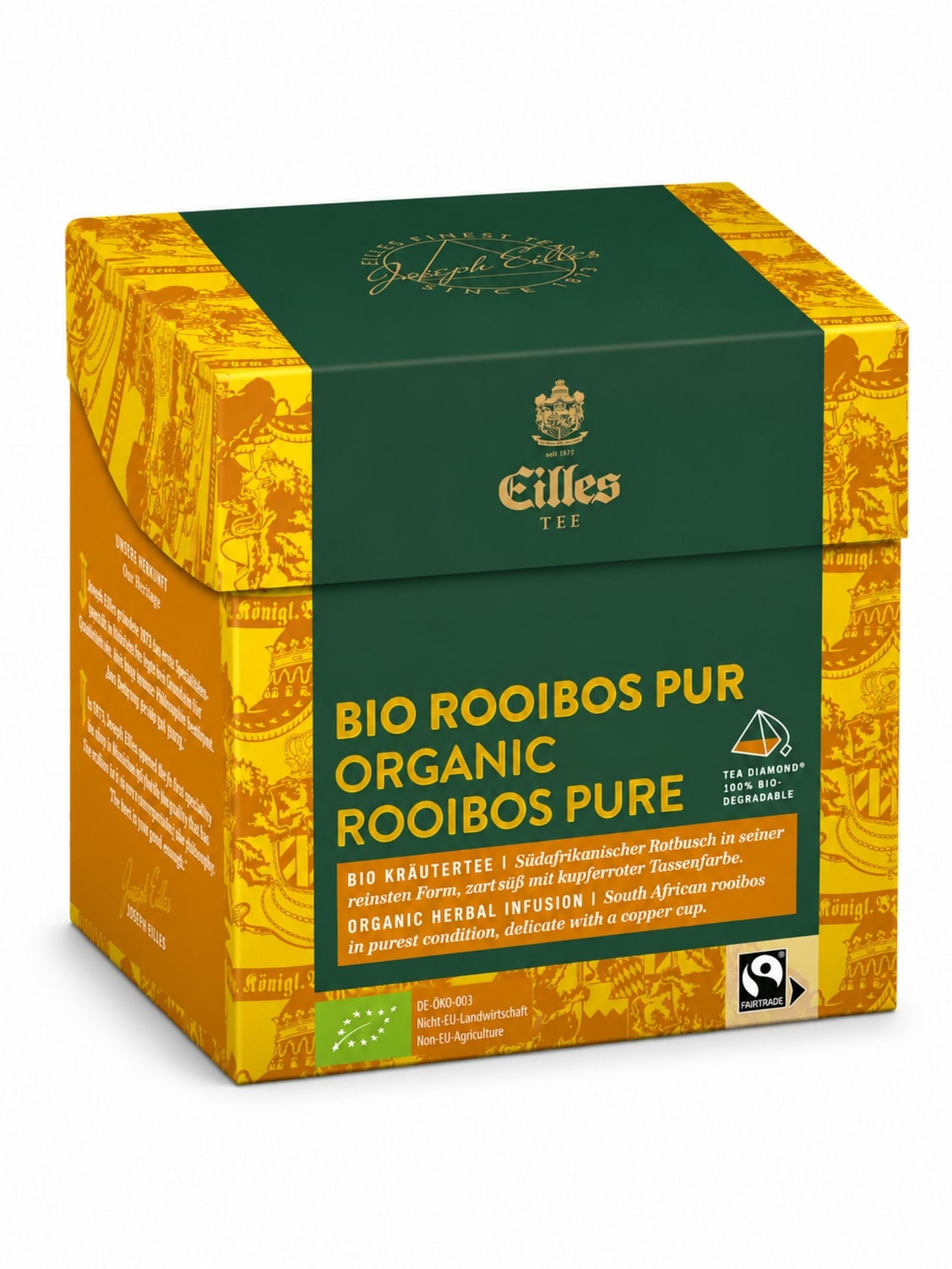 BIO Rooibos Pur Tea Diamond 20er Box 50g EILLES Rooibostee