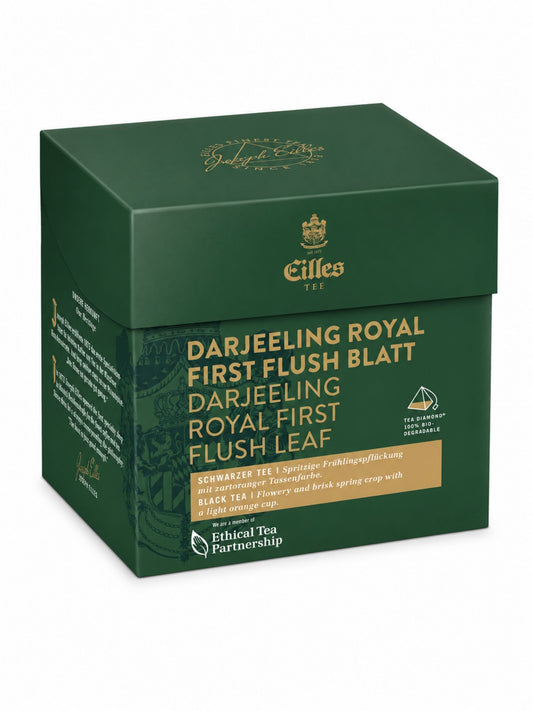 DARJEELING ROYAL First Flush Loser Tee 20er Box 50g EILLES Schwarzer Tee