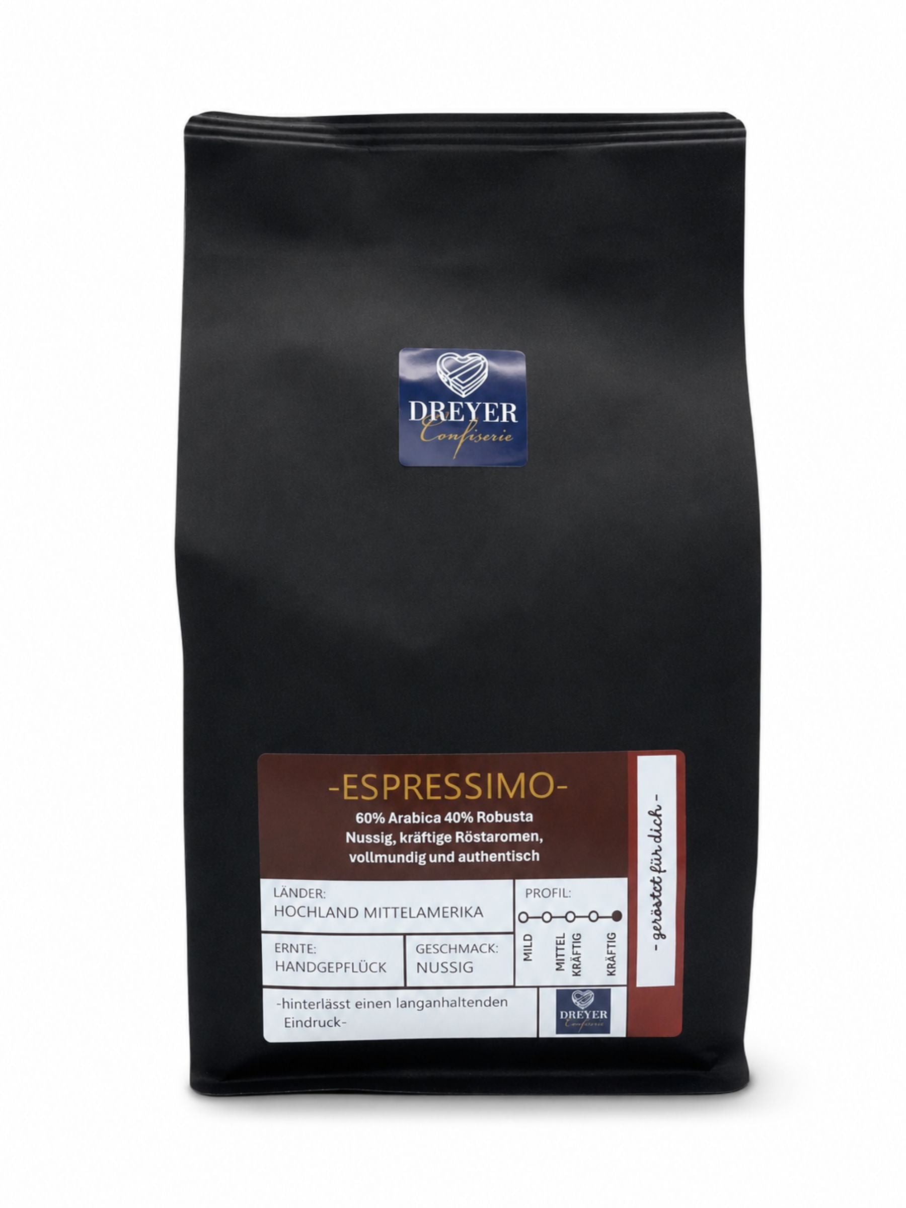 Espressimo Espresso Bohne 500g Dreyer Confiserie 