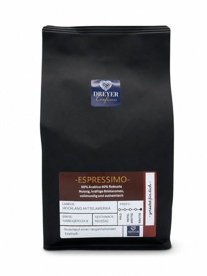Espressimo Espresso Bohne 500g Dreyer Confiserie 