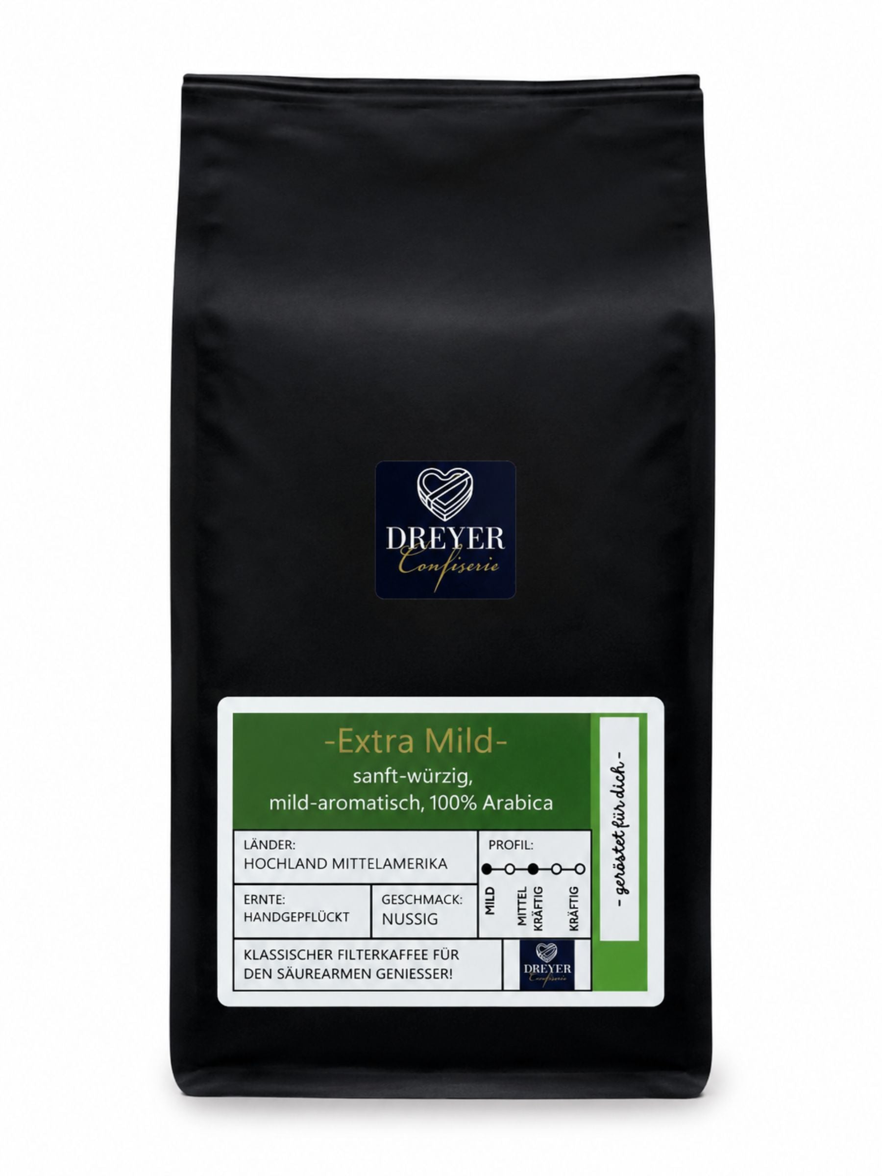 Dreyer Confiserie Kaffee Extra Mild gemahlen 250g