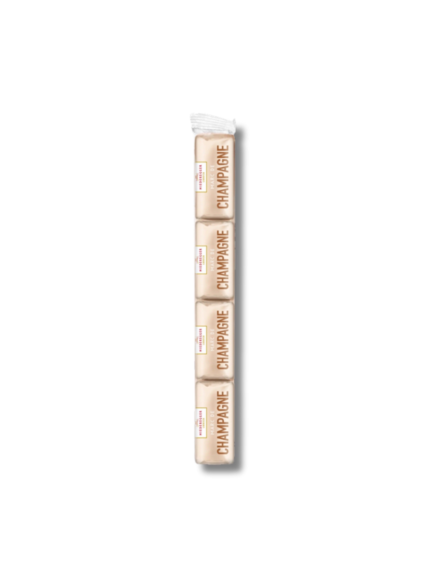 Niederegger Pralinen Riegel Marc de Champagne 50 g – Riegel mit cremiger Marc de Champagne-Trüffel-Füllung in Vollmilch-Schokolade, edler Genuss für besondere Momente, erhältlich in der Dreyer Confiserie in der Rattenfängerstadt Hameln.