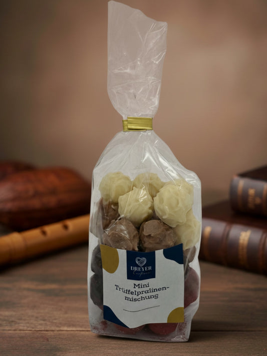 Trüffelpralinen ohne Alkohol Dreyer Confiserie 150g Mini Mischung