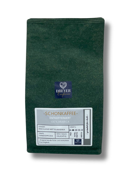 
Schonkaffee entkoffeiniert gemahlen 500g von der Dreyer Confiserie