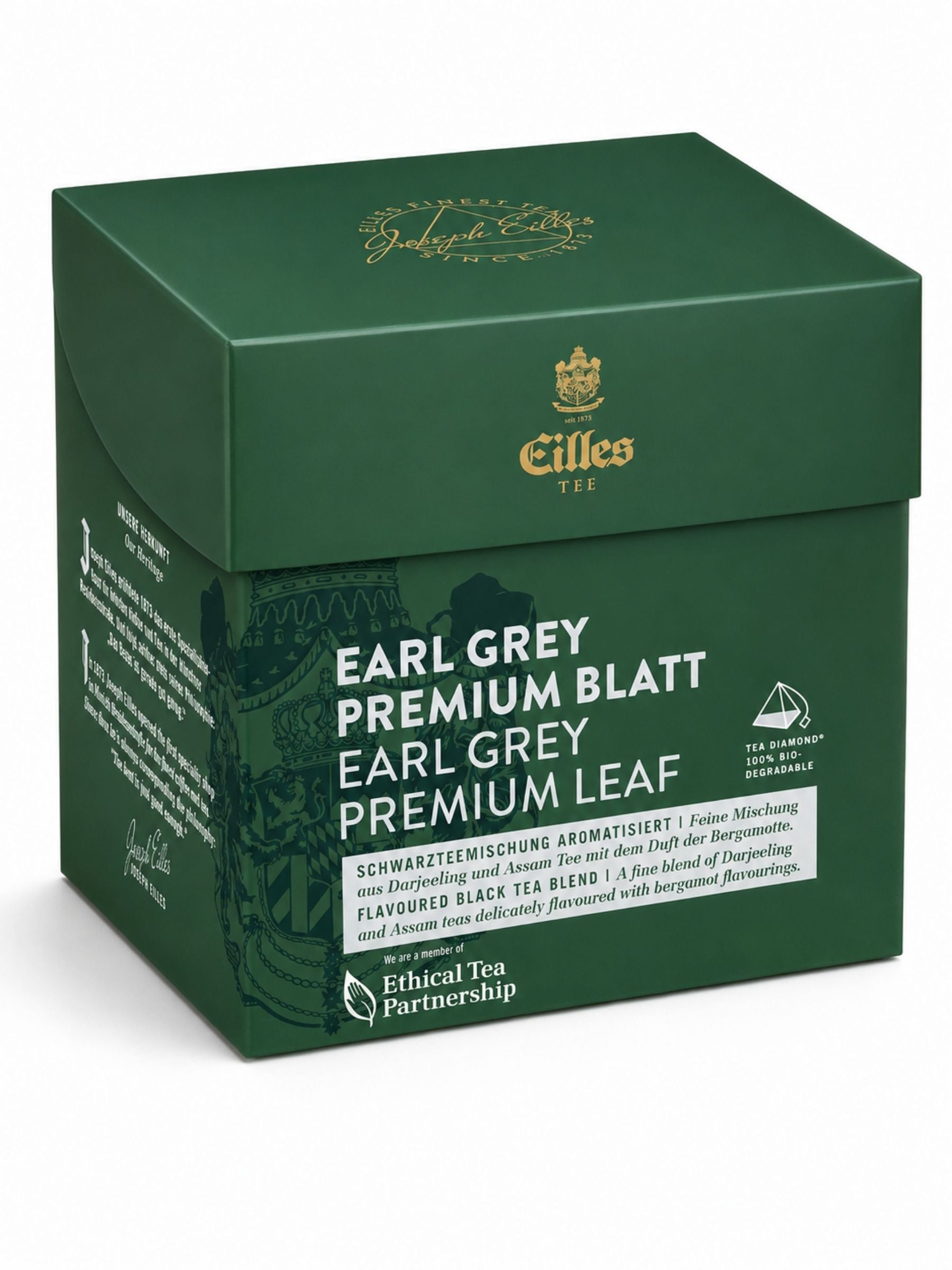 Earl Grey Premium Tea Diamond 20er Box 50g EILLES Schwarztee Bergamotte
