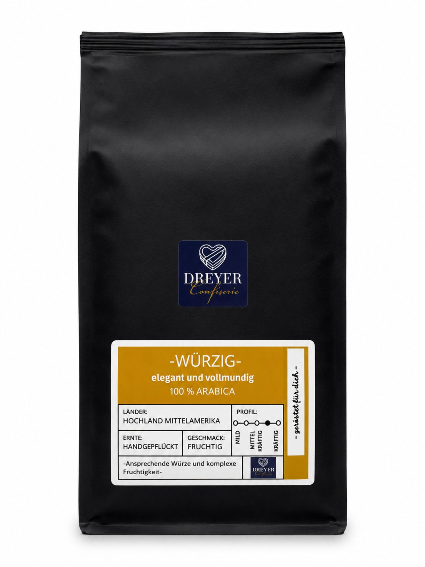 Kaffee Würzig gemahlen 500g der Dreyer Confiserie