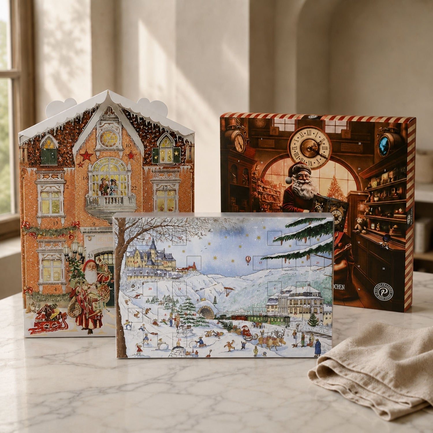 Dreyer Confiserie aus Hameln, Schokoladen-Adventskalender zur Vorweihnachtszeit