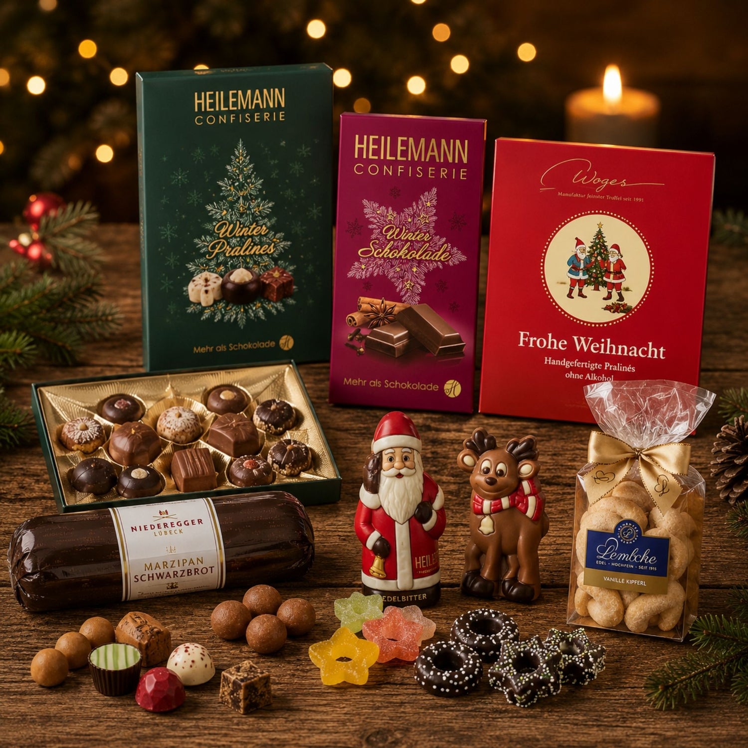 Dreyer Confiserie aus Hameln, weihnachtliche Pralinen, Marzipan und vieles mehr