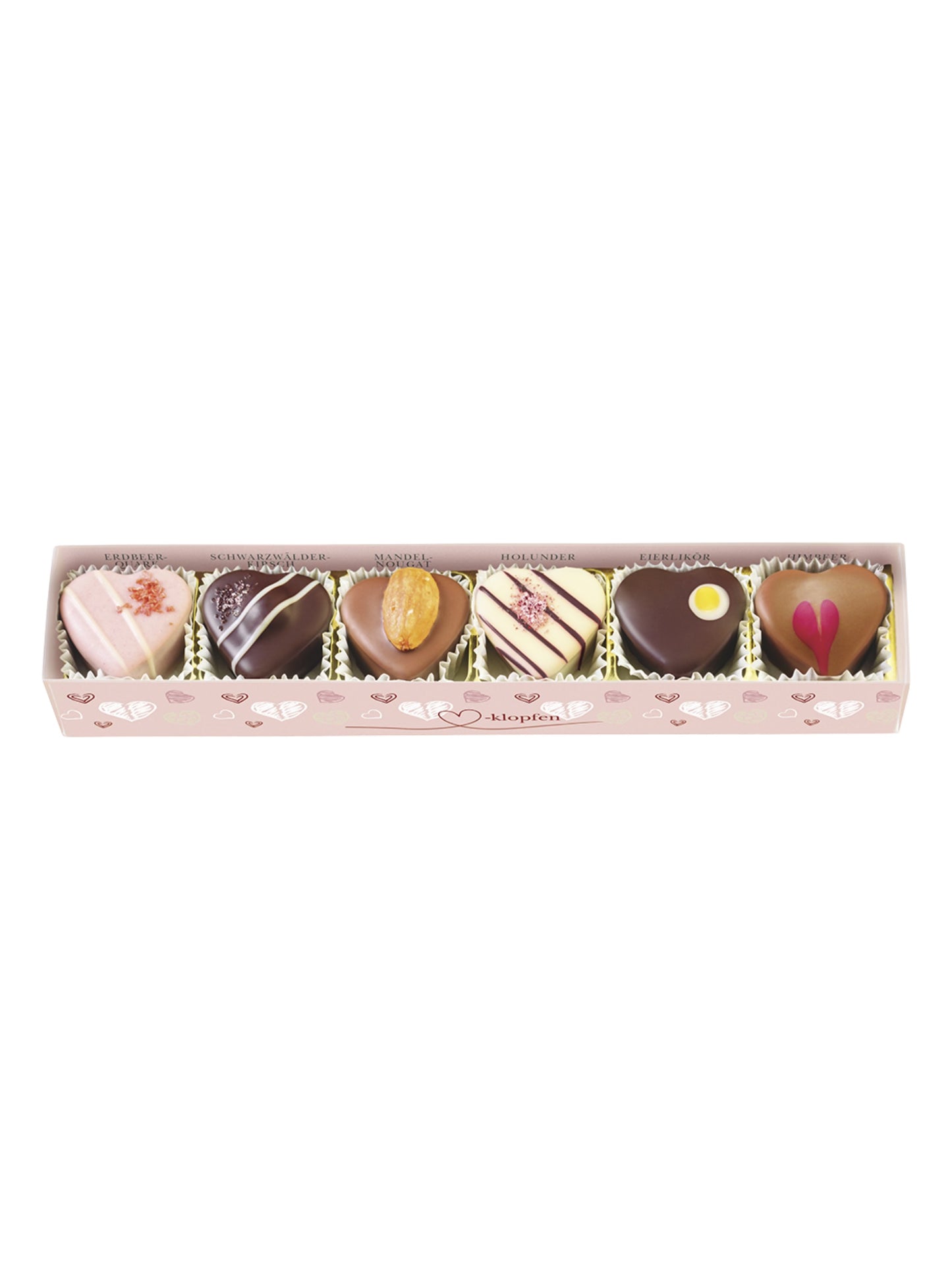 Herzklopfen Trüffel und Pralinen 85g Lauenstein Confiserie