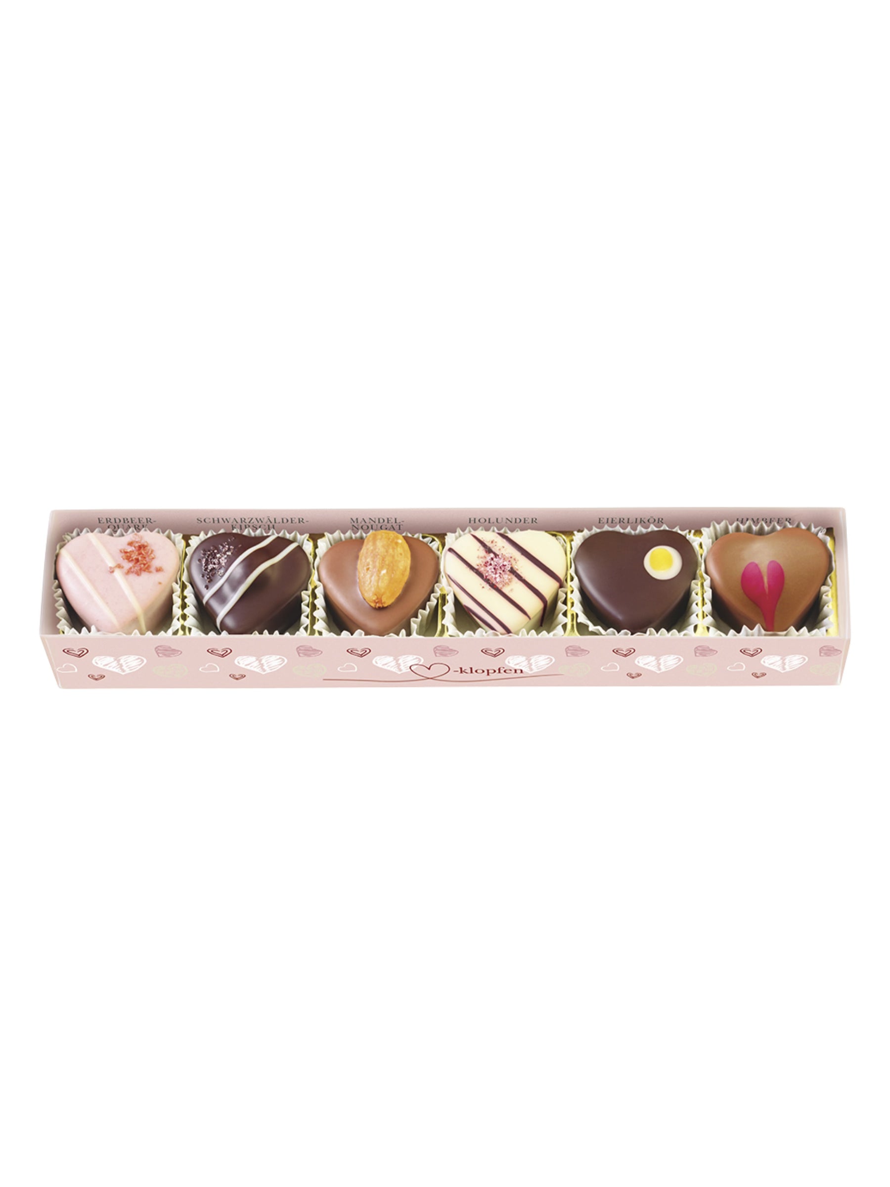Herzklopfen Trüffel und Pralinen 85g Lauenstein Confiserie