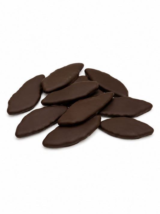 Mangostreifen Zartbitter 100g von der Dreyer Confiserie