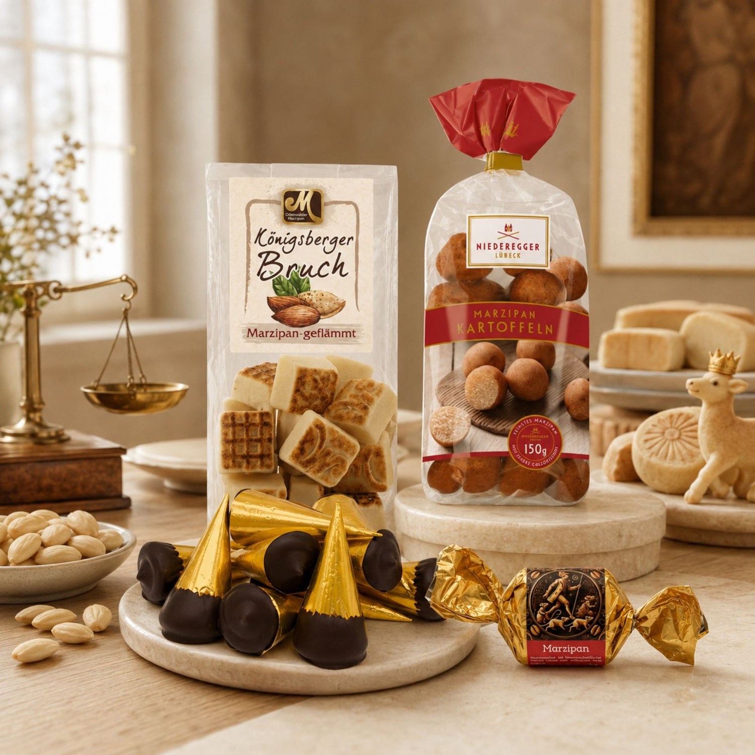 Dreyer Confiserie in Hameln – Marzipanbrote und Marzipanfiguren