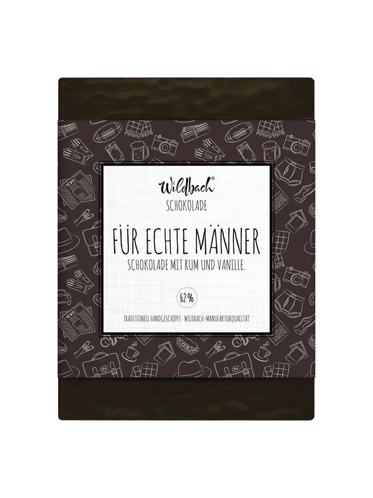 Rum Schokolade Zartbitter 62 Prozent Wildbach 70g