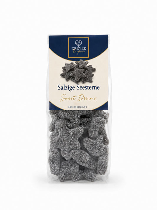 Salzige Seesterne Lakritz 125g Dreyer Confiserie
