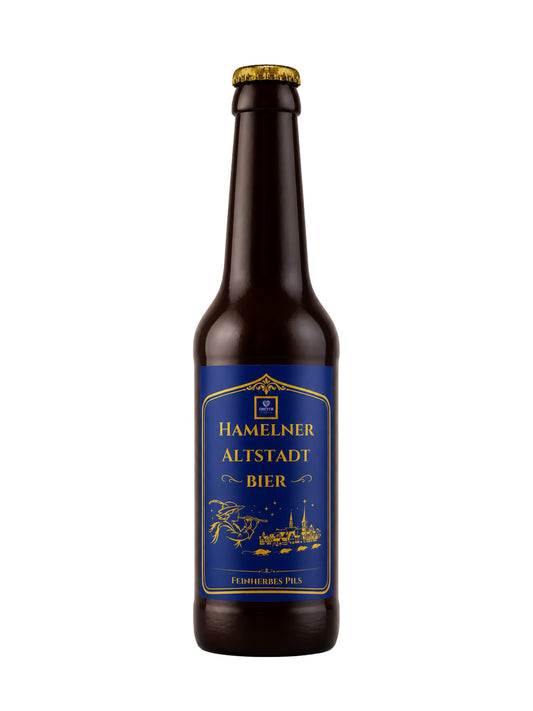 Schokoladen Bierflasche Hamelner Altstadt Bier Dreyer Confiserie 130g