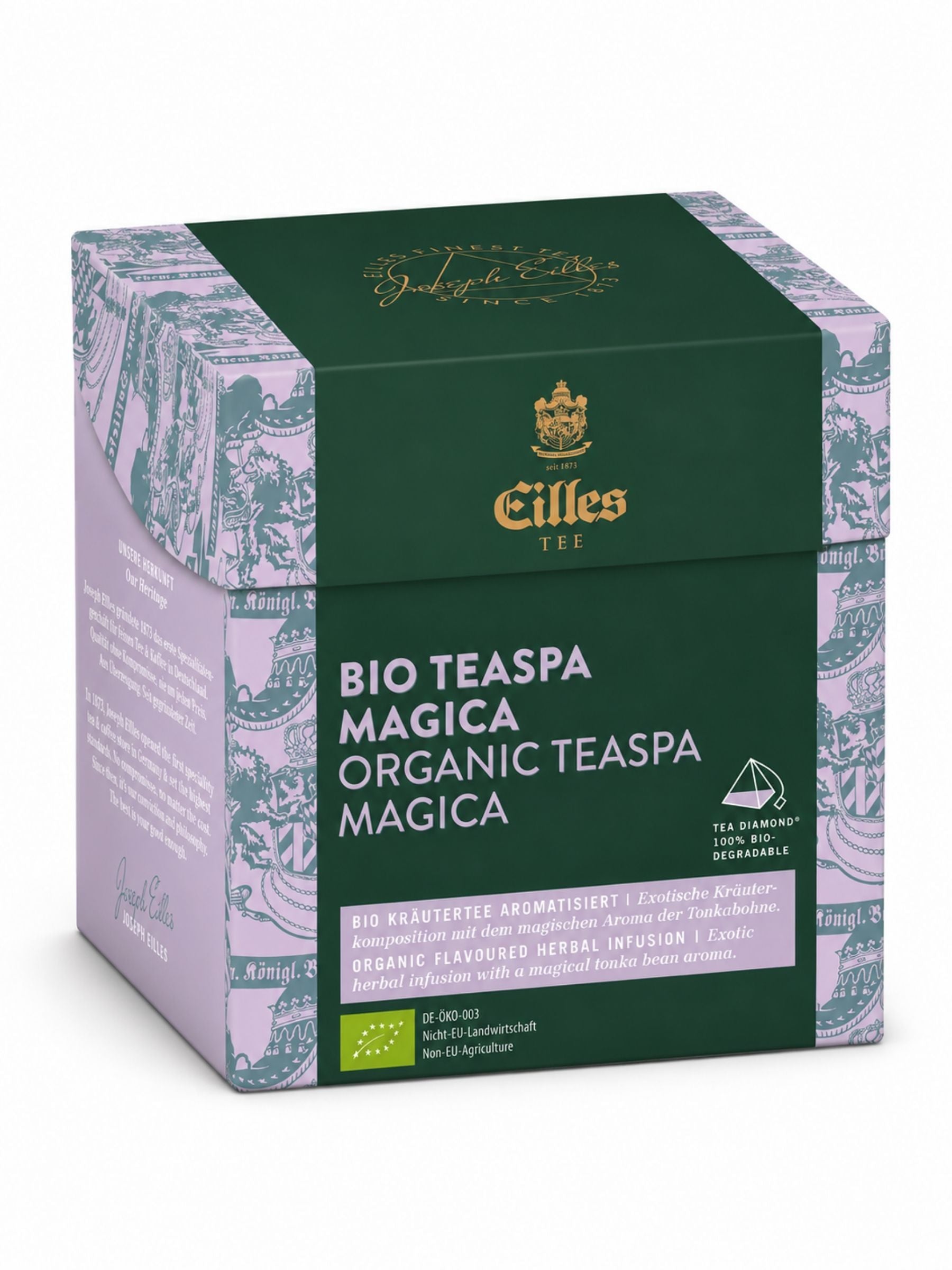 TeaSpa Magica Tea Diamond 20er Box 50g EILLES aromatisierter Kräutertee