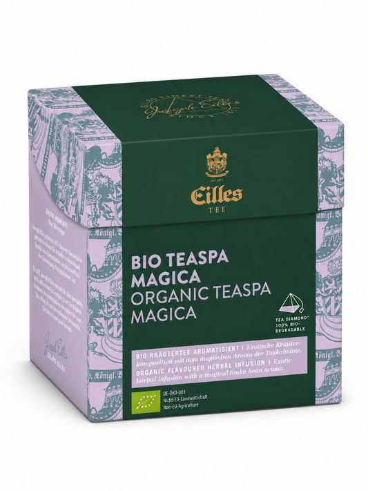 TeaSpa Magica Tea Diamond 20er Box 50g EILLES aromatisierter Kräutertee