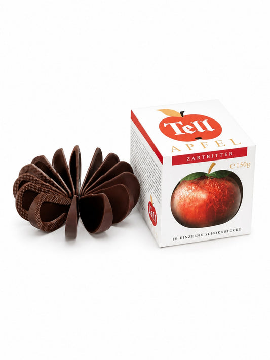 Tellapfel Zartbitter 150g von Süßwaren Votapek