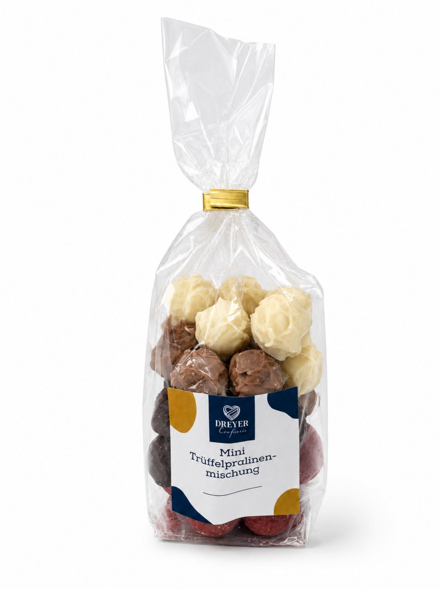 Trüffelpralinen ohne Alkohol 150g – Mini Trüffelpralinenmischung von Dreyer Confiserie
