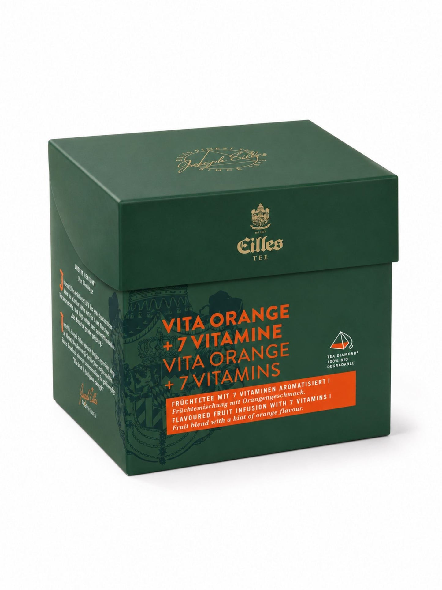 Vita Orange + 7 Vitamine Tea Diamond 20er Box 80g EILLES Früchtetee